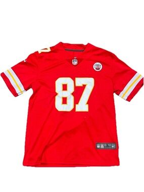 Nike NFL Kansas City Chiefs Travis Kelce #87 Jersey Red Size L Mens